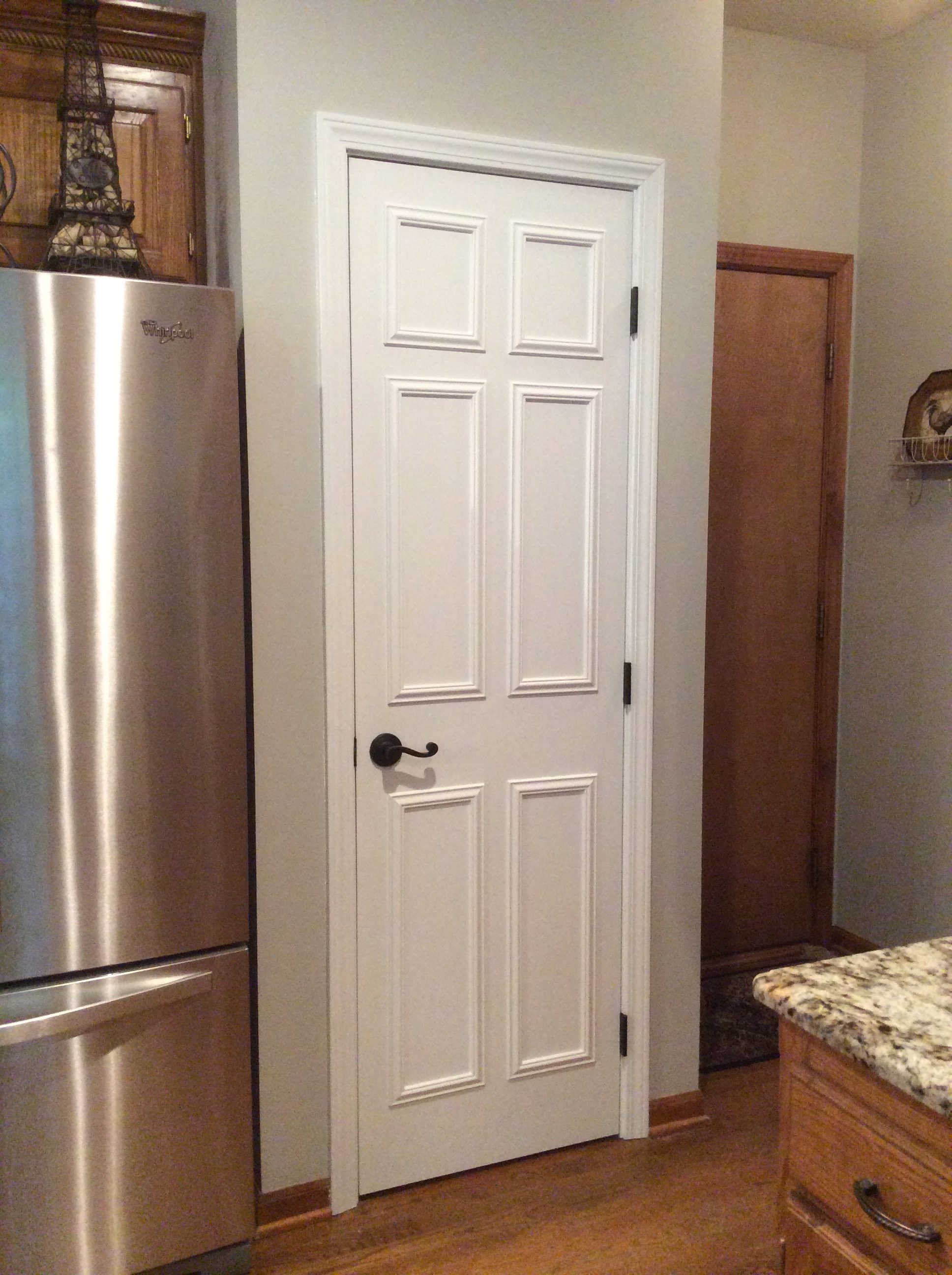 Ugly Door Makeover : Embellishments